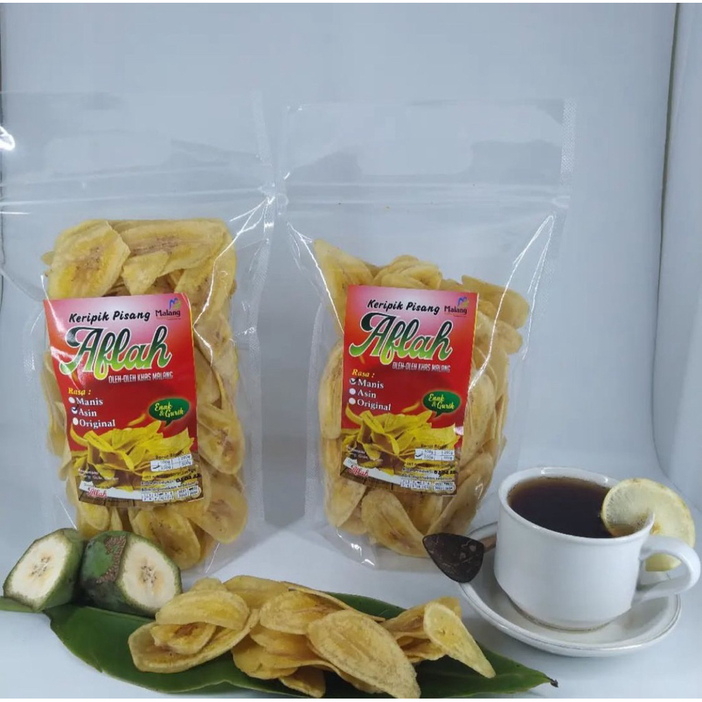 

✨AFLAH✨KERIPIK PISANG!!! rasa coklat 250g