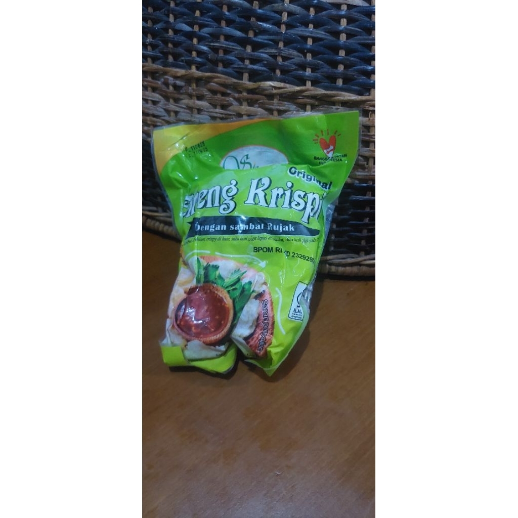 

Cireng Krispi Dengan Sambal Rujak