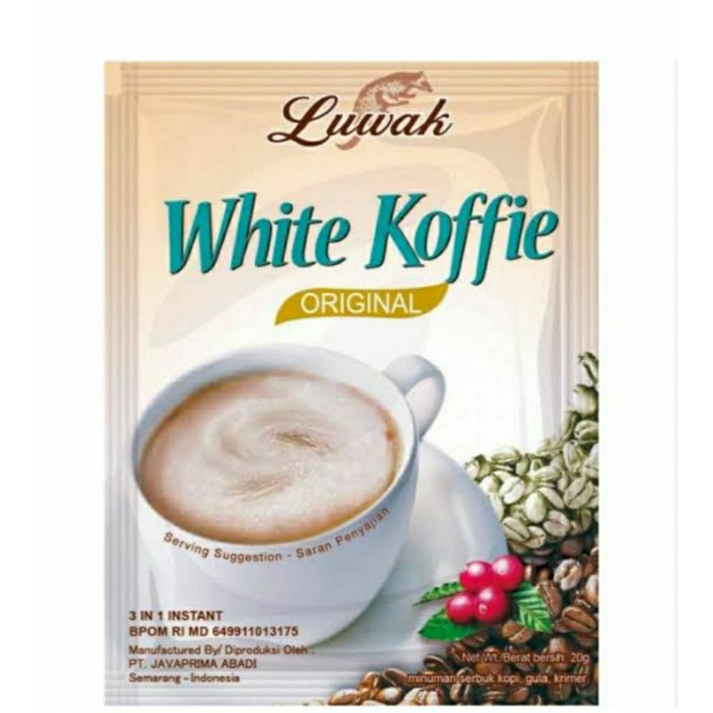 

Luwak White Coffe 1 renceng