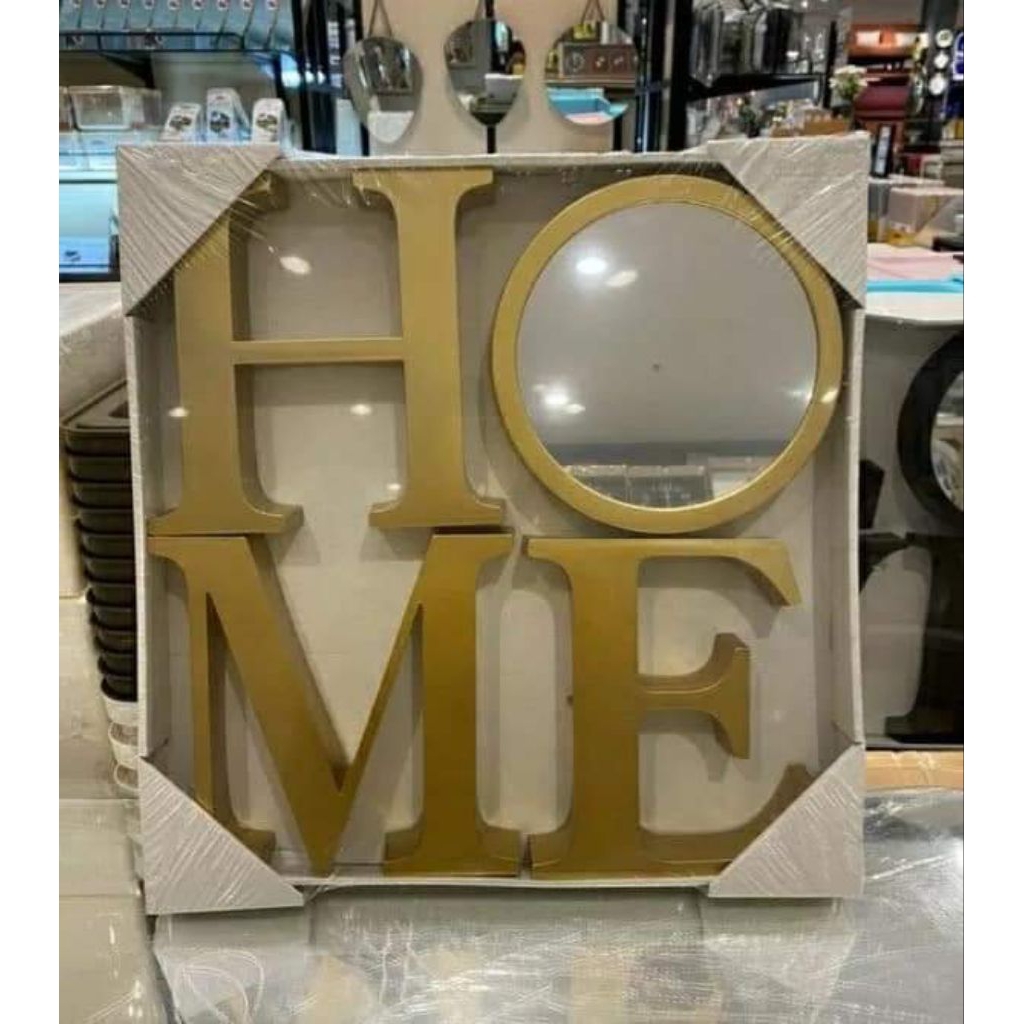 Informa hiasan dinding love  ,Selma Hiasan dinding home gold, home black, hiasan aesthetic walldekor