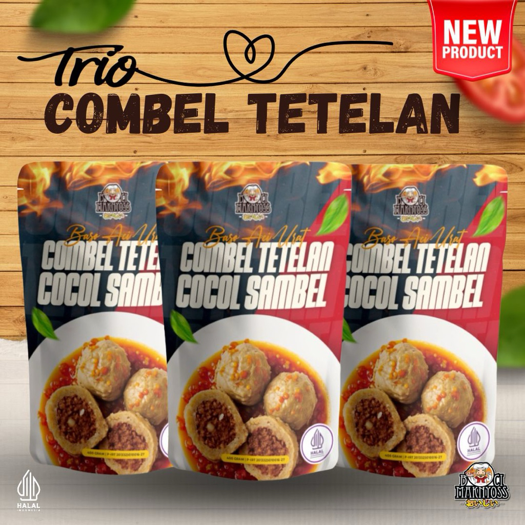 

PAKET 3 TETELAN COMBEL MAKNYOS ( COCOL SAMBEL by boci Maknyoss )