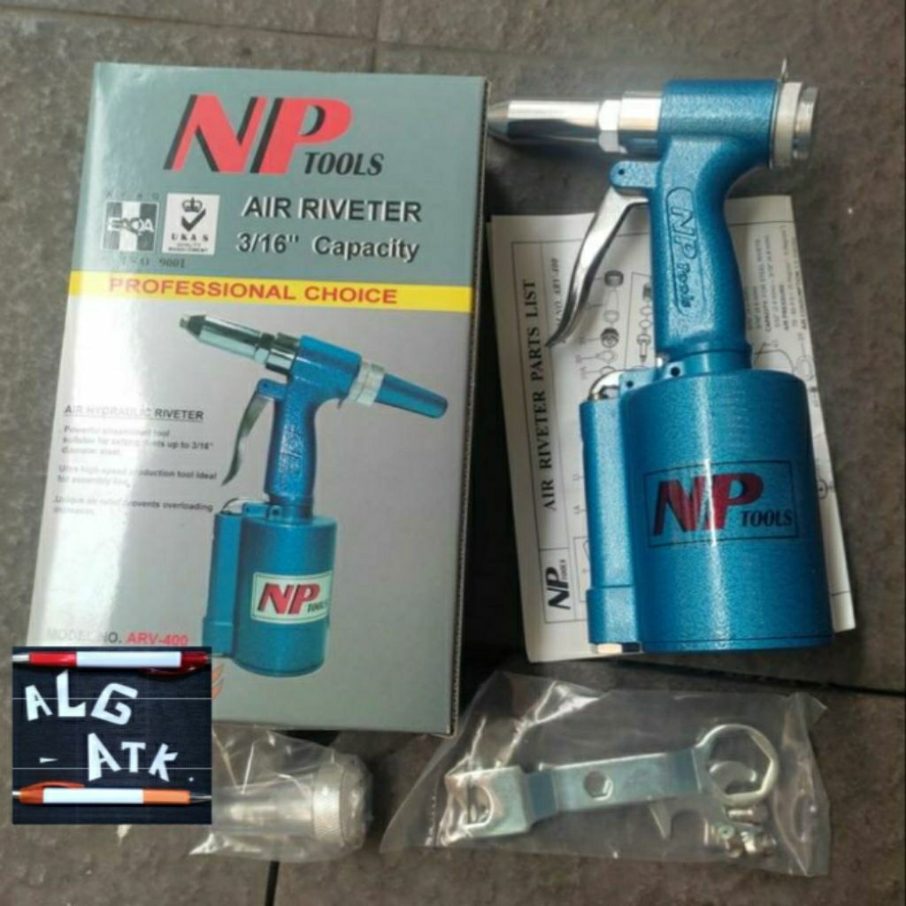 tang riverter angin ukuran 3/16 inch NP tools