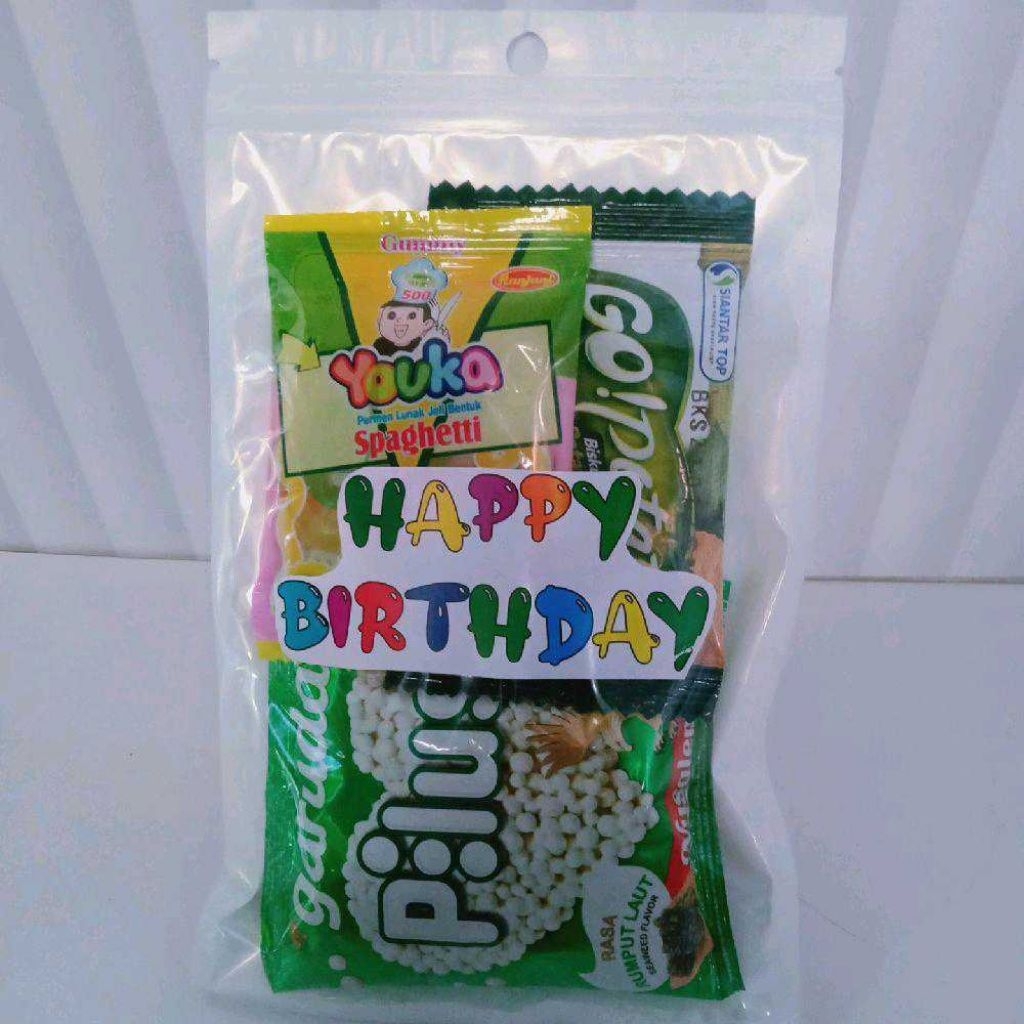 

gift Snack custome tulisan