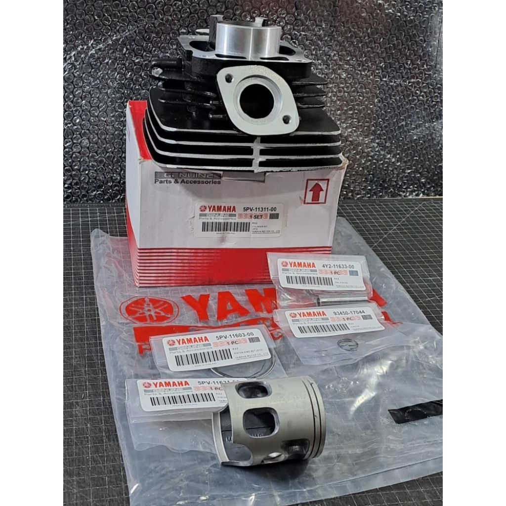 Blok Seher Blok Kit Blok cylinder Kit Yamaha RXZ Original Yamaha Thailand YP-1