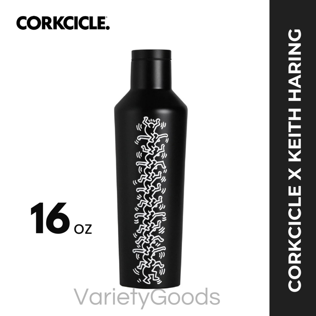 CORKCICLE Canteen 16oz - Keith Haring People Stack