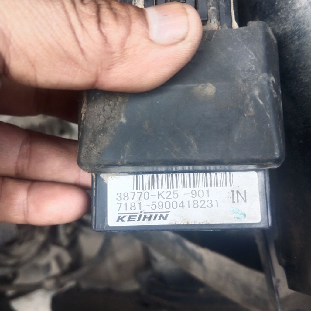 ECU beat fi k25 untuk setater kasar barangcopotan bekas