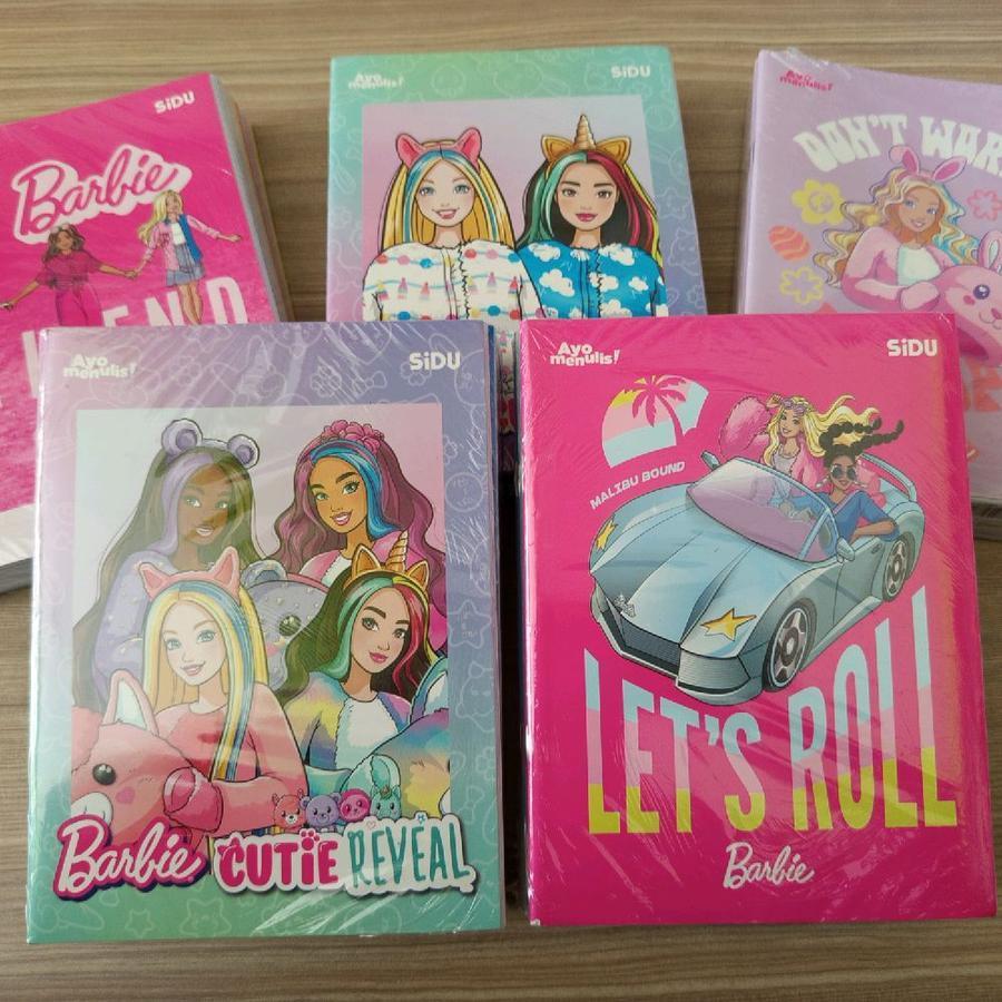 

Buku Tulis SIDU ISI 38 / Buku Tulis Sidu 38 Lembar 1 Pak isi 10 Pcs Ori SIDU MOTIF BARBY