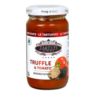 

TARTUFI JIMMY Truffle & Tomato Sauce 180gr – Saus Truffle Tomat Premium Lezat untuk Pasta, Pizza, Bruschetta