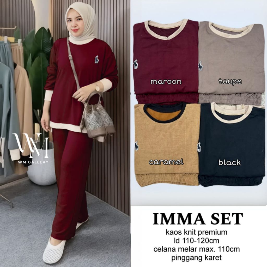 Imma/Lusia/Jihan/Cici Setelan Wanita By WM Galeri