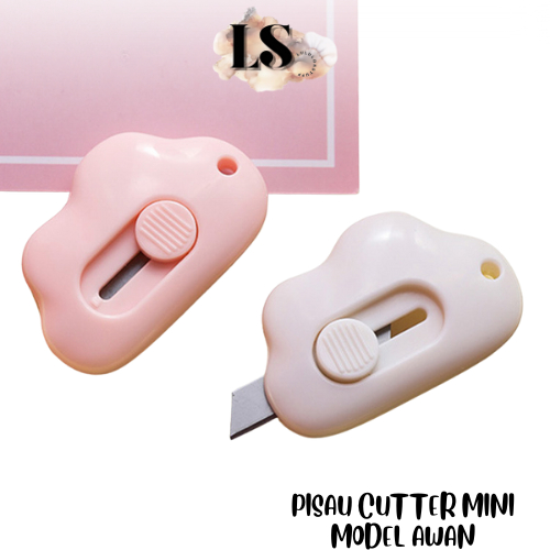 

LS - PISAU CUTTER MINI MODEL AWAN H442 ALAT BANTU POTONG KERTAS