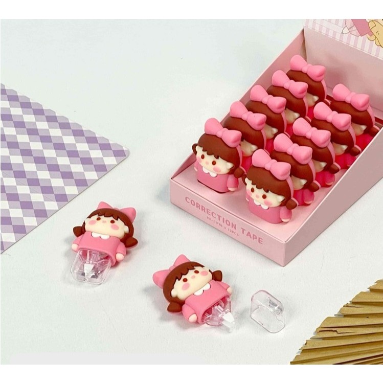 

Cindy Correction Tape Cewek Lucu Tipe X Penghapus Pulpen Mini