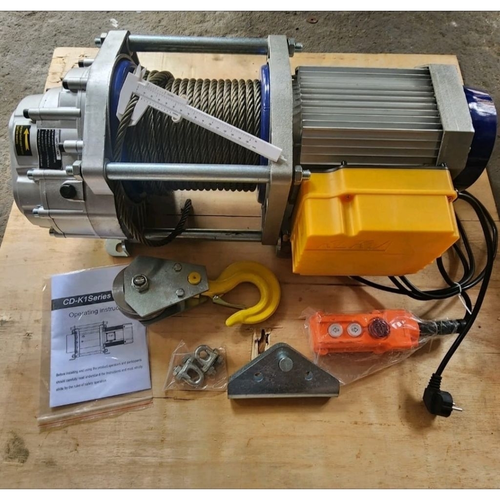 Electric hoist 2ton mekanikal unit only