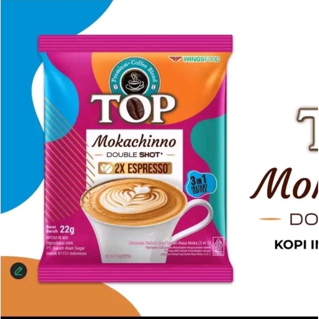 

Top Coffee Mokachino 1Pack isi 9pcs