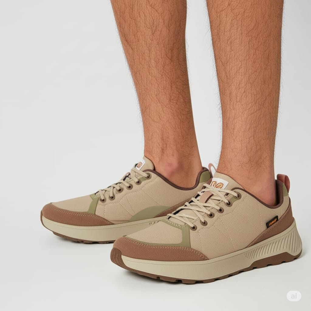 Sepatu Teva Ellwood Sneakers Pebble Original