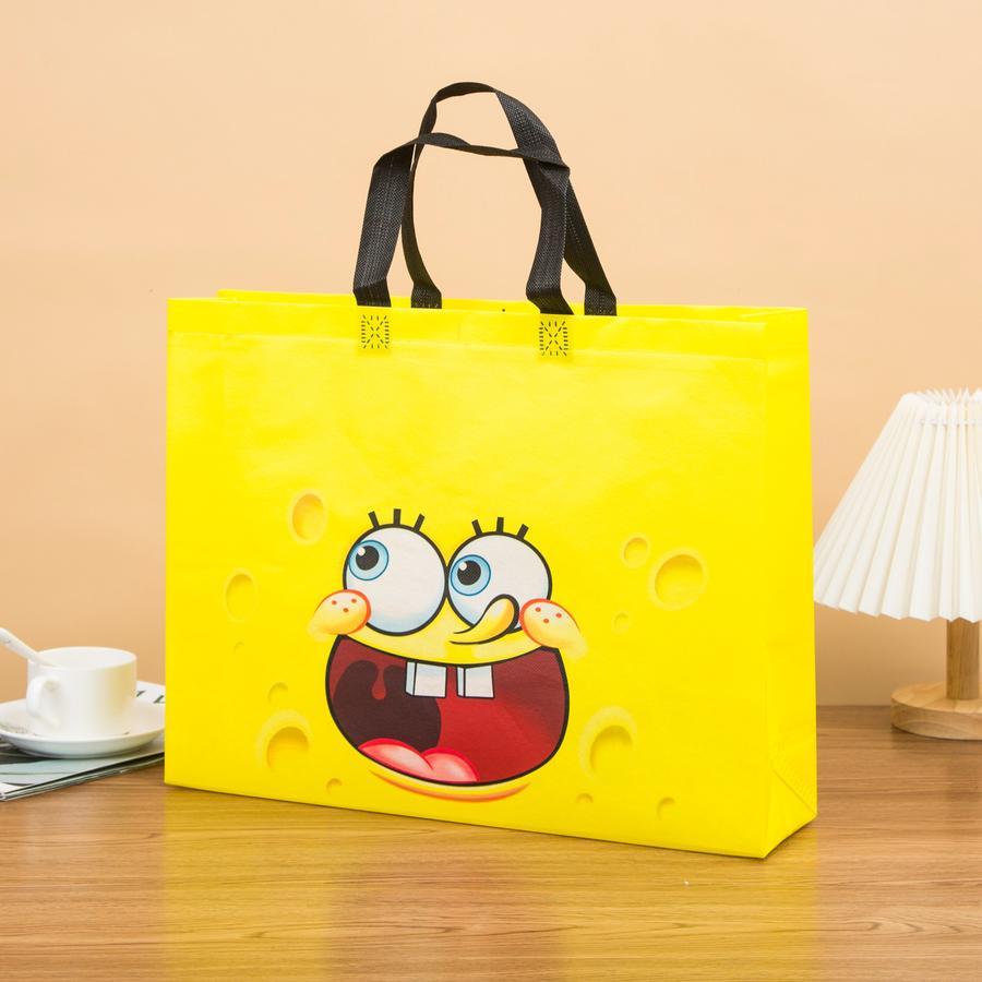 

Tas Jinjing Hadiah Hampers Motif SpongeBob Kuning Goodie Bag Bingkisan Kado Ulang Tahun Anak