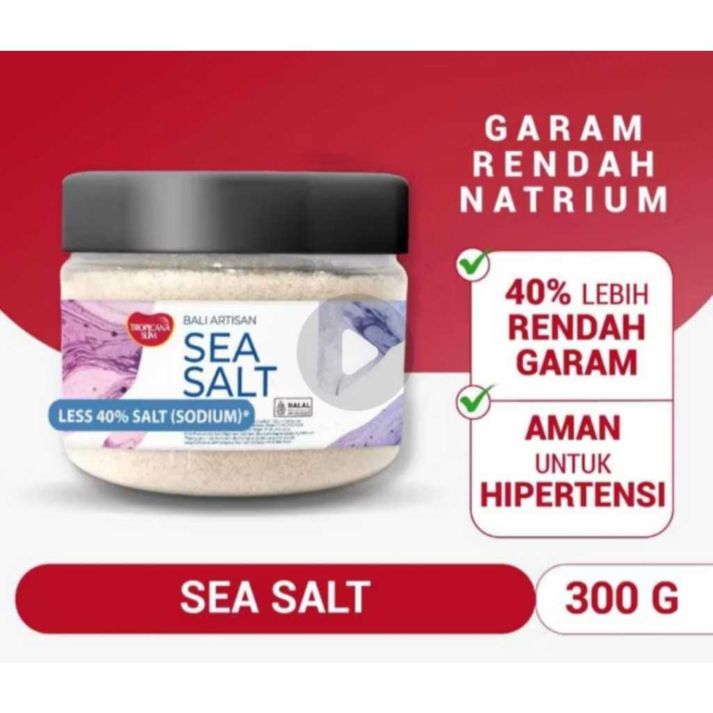 

Tropicana Slim Bali Artisan Sea Salt 300gr
