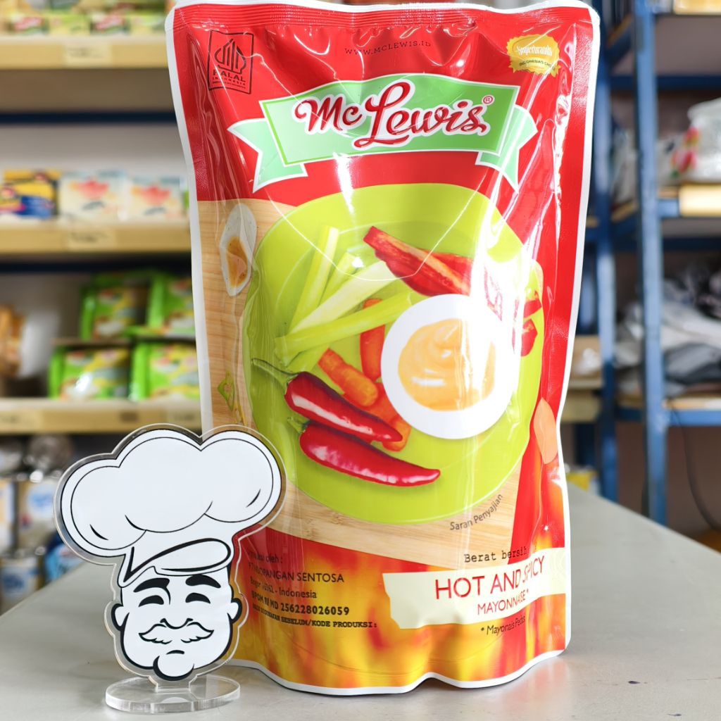 

Mc Lewis Spicy Mayonaise 1Kg / Saus Mayonaise Pedas Mc Lewis / Hot Mayonaise Mc Lewis