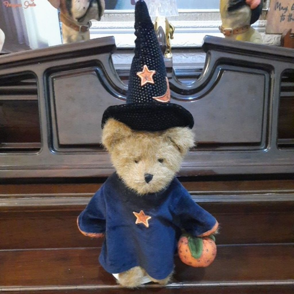 boneka artikulasi teddy bear rare the boyds halloween 1988-2003