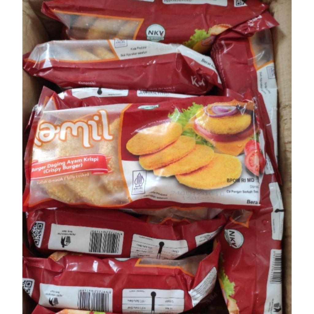 

Kamil Chicken Crispy Burger 300gr