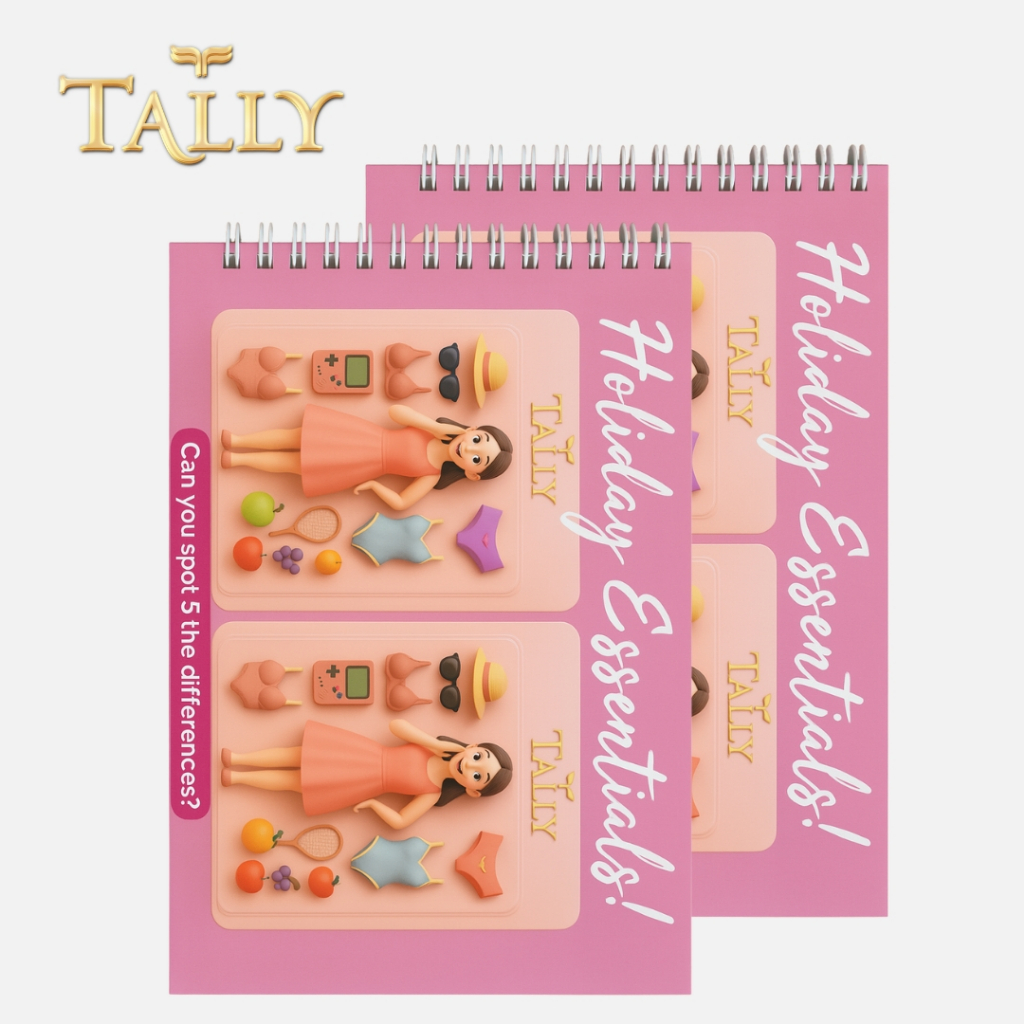 

Eksklusif GIFT Note Book / Buku Tulis By TALLY UNDERWEAR