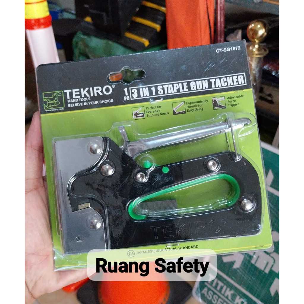 

TEKIRO 3 IN 1 STAPLES TEMBAK 6 - 14 MM /STAPLE GUN TACKER