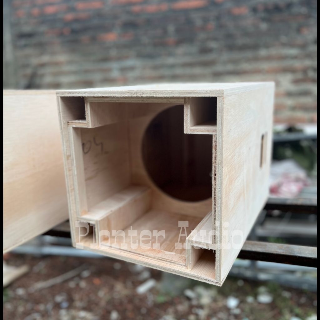 Box Speaker Planar Single 8 Inch Miniatur Horeg