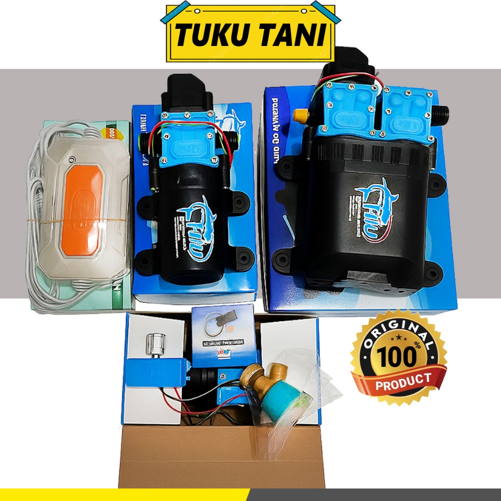 ORIGINAL HIU Dinamo Pompa DC dan Aksesorisnya
