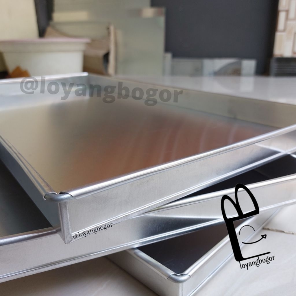 Loyang Pizza Limo 40x20 / Loyang Nampan 40x20 Tinggi 2cm loyang kue kering
