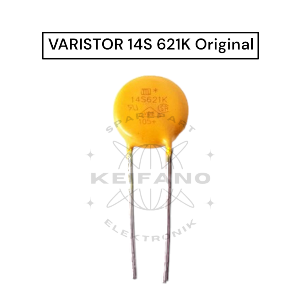 VARISTOR 14S 621K Original Isi 2pcs