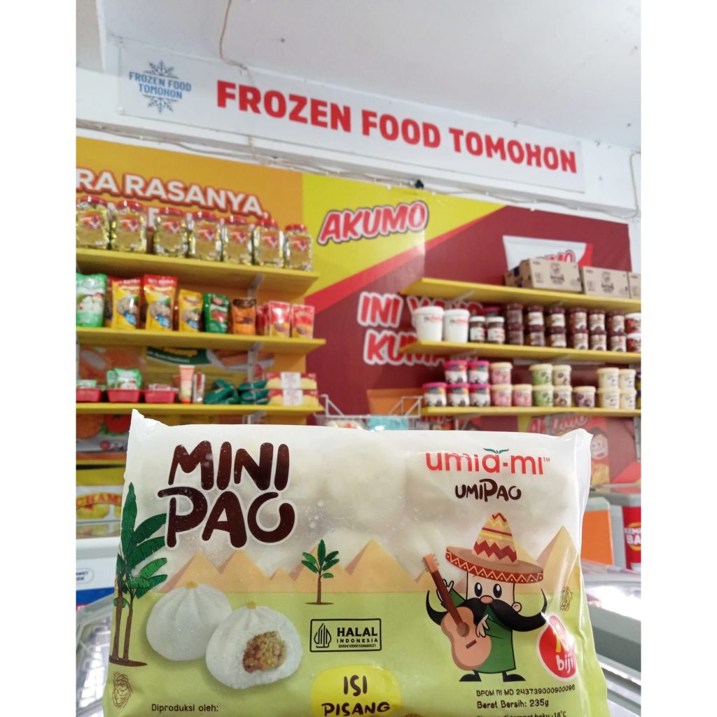 

Minipao Rasa Pisang - Frozen Food Tomohon