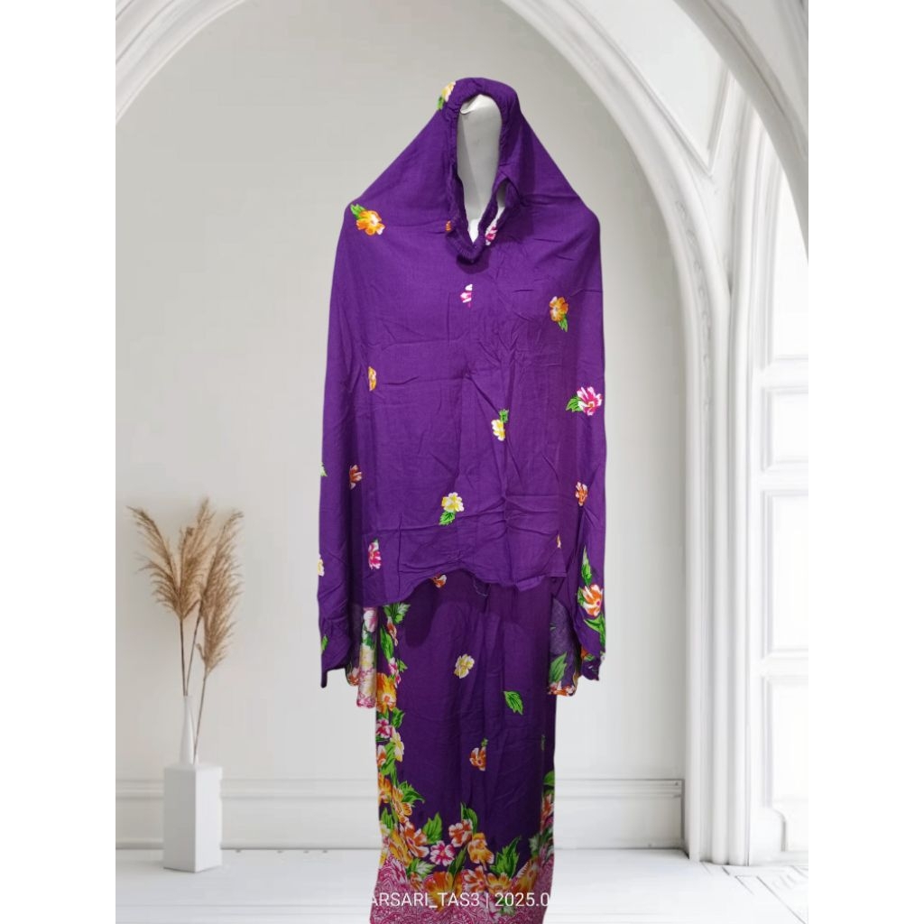 Mukena Anak Ungu Preloved