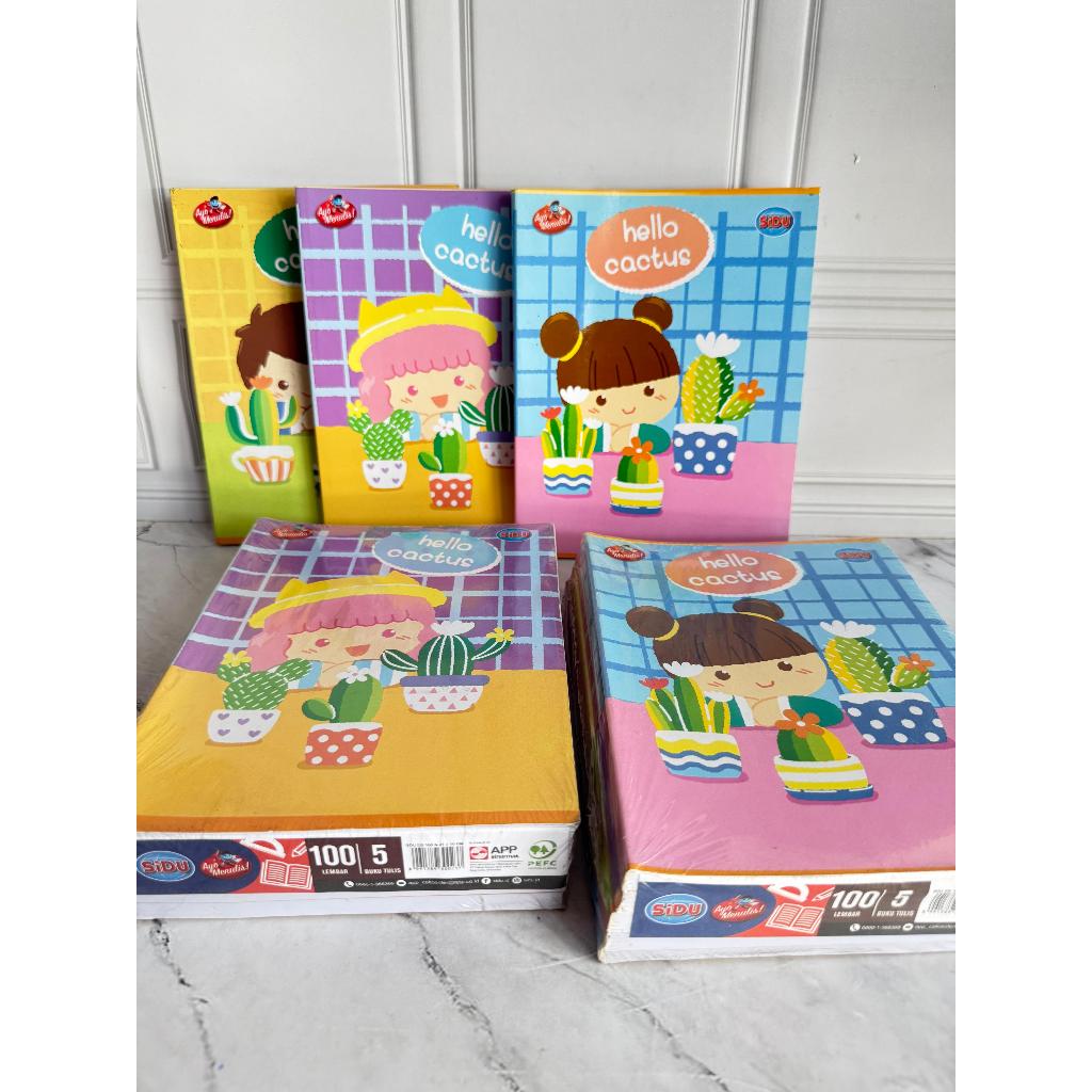 

Buku SIDU / Buku Tulis 100 Lembar isi 5 Pcs - Paper