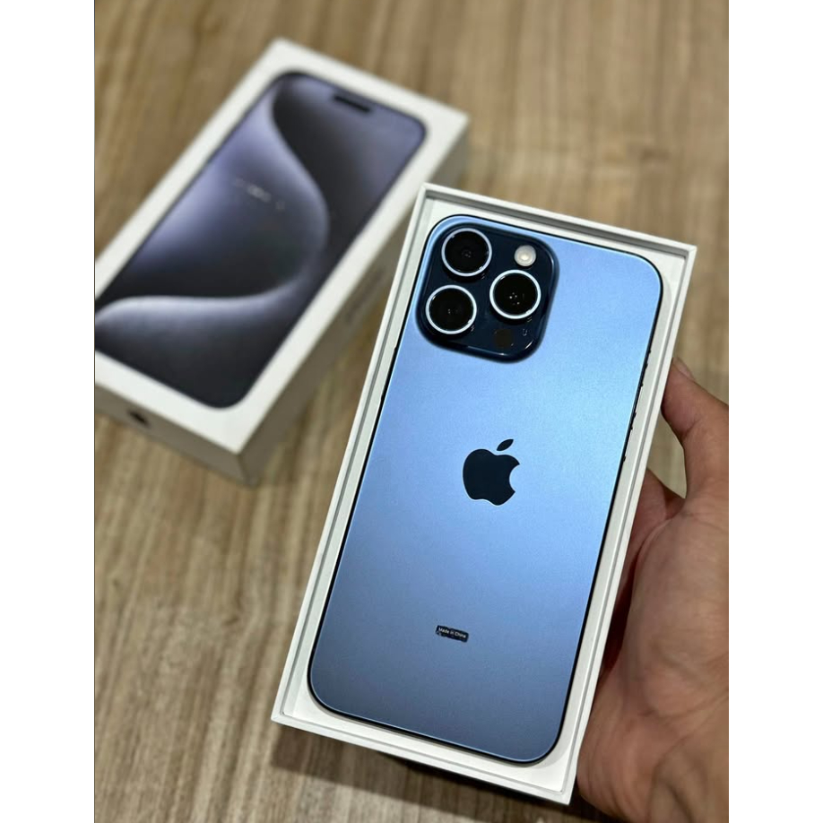 IPHONE 15 PRO MAX 512GB IBOX LENGKAP MULUS NOMINUS RESMI INDONESIA