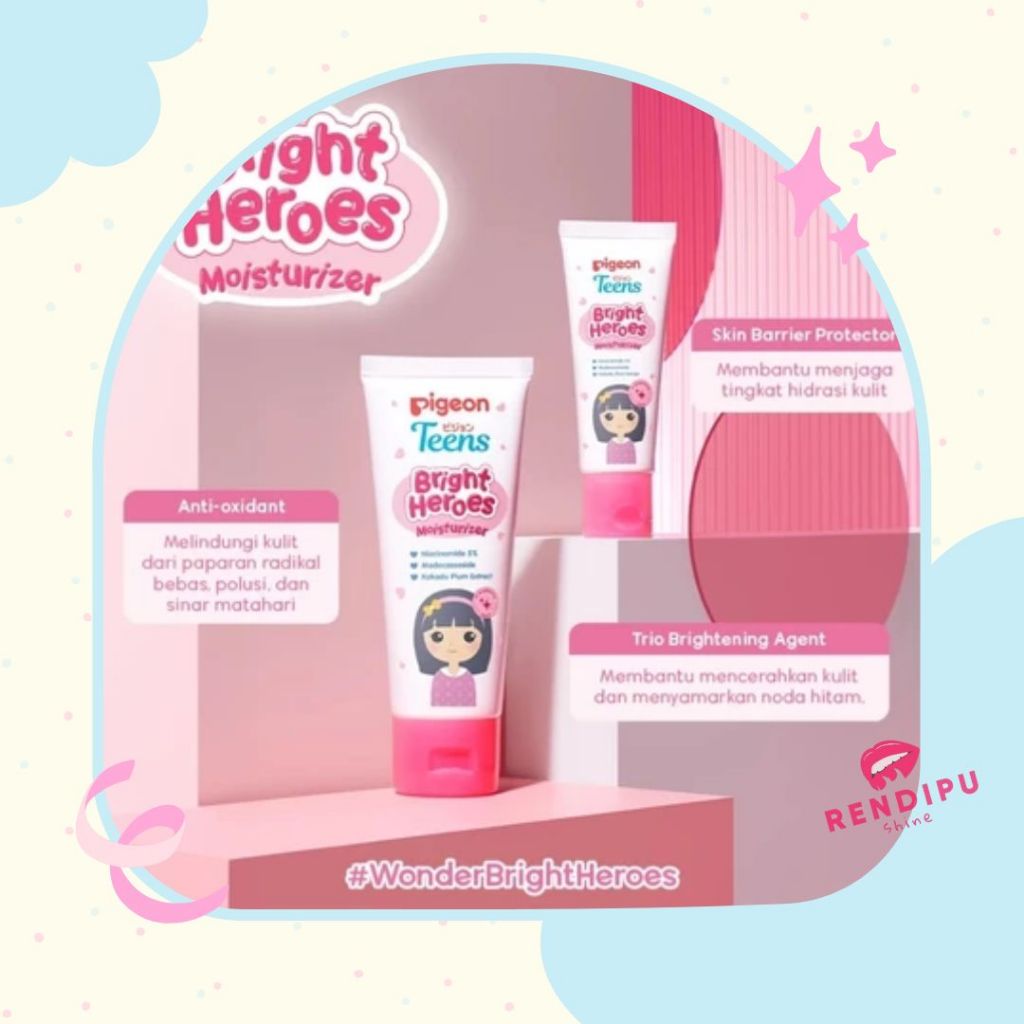 Pigeon Teens Bright Heroes Moisturizer / Moisturizer Pigeon Teens