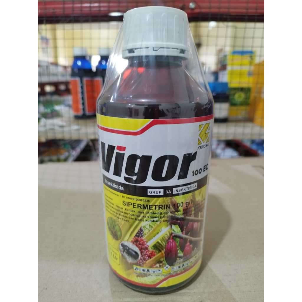 

VIGOR 100 EC 1L INSEKTISIDA bahan aktif: Sipermetrin 100 g/l