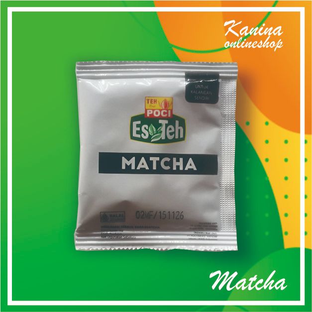 

SERBUK RASA MATCHA ES TEH POCI 10 SACHET