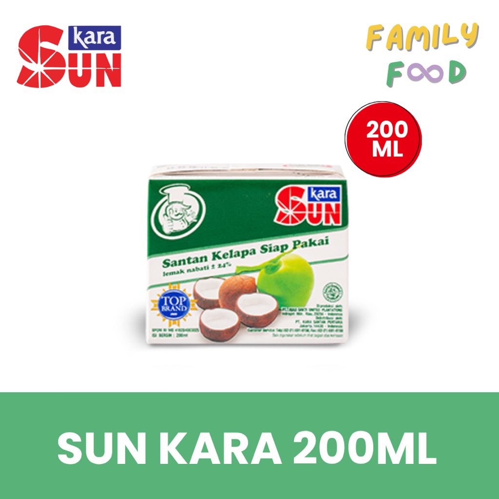 

Santan SUN KARA 200ml – Santan Cair Praktis untuk Masak Harian
