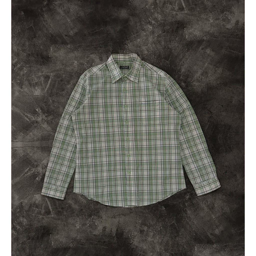 kemeja lengan panjang Crocodile scnd