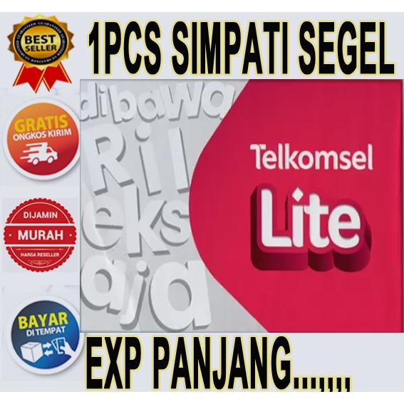 MAA Kartu Perdana Telkomsel Simpati Prabayar Segel