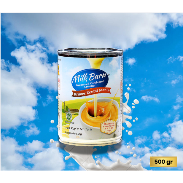 

Susu kental Manis Milk Barn 500 Gr Original