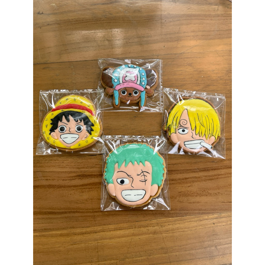 

one piece cookies 8cm (1pcs)