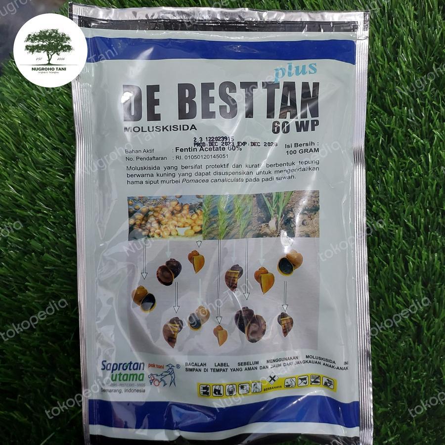 De Bestan 60 WP 100 gr obat racun keong