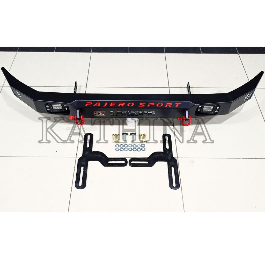 Tanduk Towing Depan Bumper Custom All New Pajero Sport 2016-2025