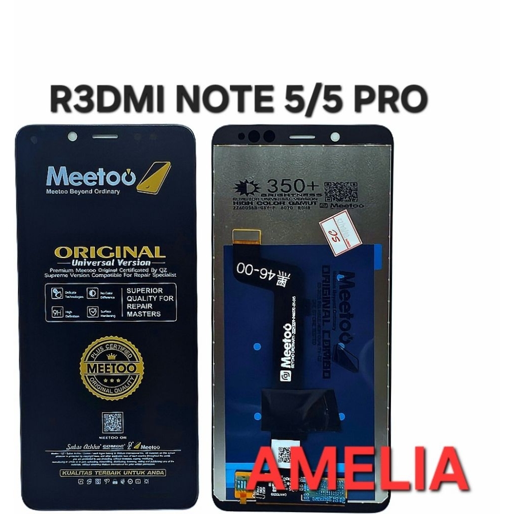 LCD XIAOMI REDMI NOTE 5 / NOTE 5 PRO FULLSET TOUCHSCREEN ORI