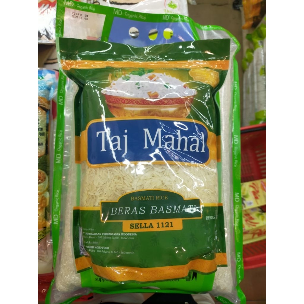 

Taj Mahal Basmati rice beras sella 2kg