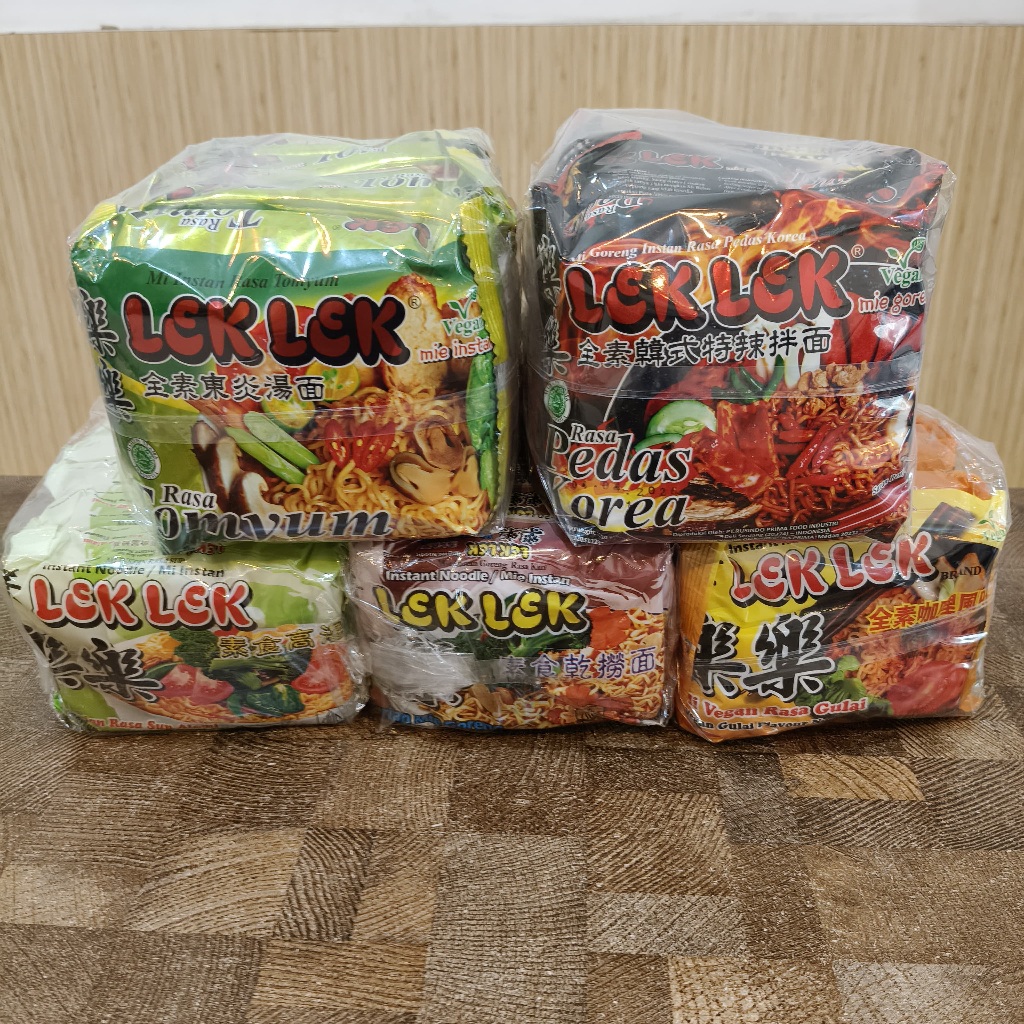 

Lek Lek Mi Instan Vegan All Variant