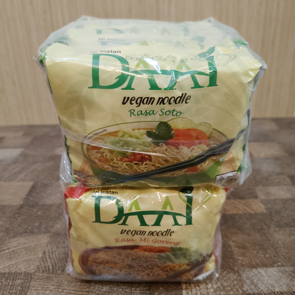 

Daai Vegan Noodle Mi Instan - All Variant - Soto / Goreng