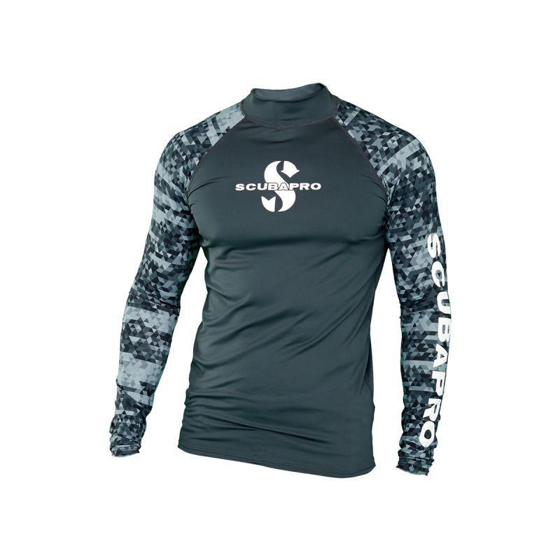 Wetsuit Rashguard Graphite UPF 50 Scubapro Grey