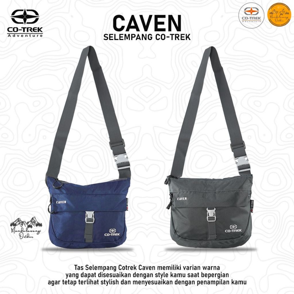 Tas Selempang Cotrek Caven Travel Pouch Caven Tas Selempang Cotrek Adventure Tas Bahu
