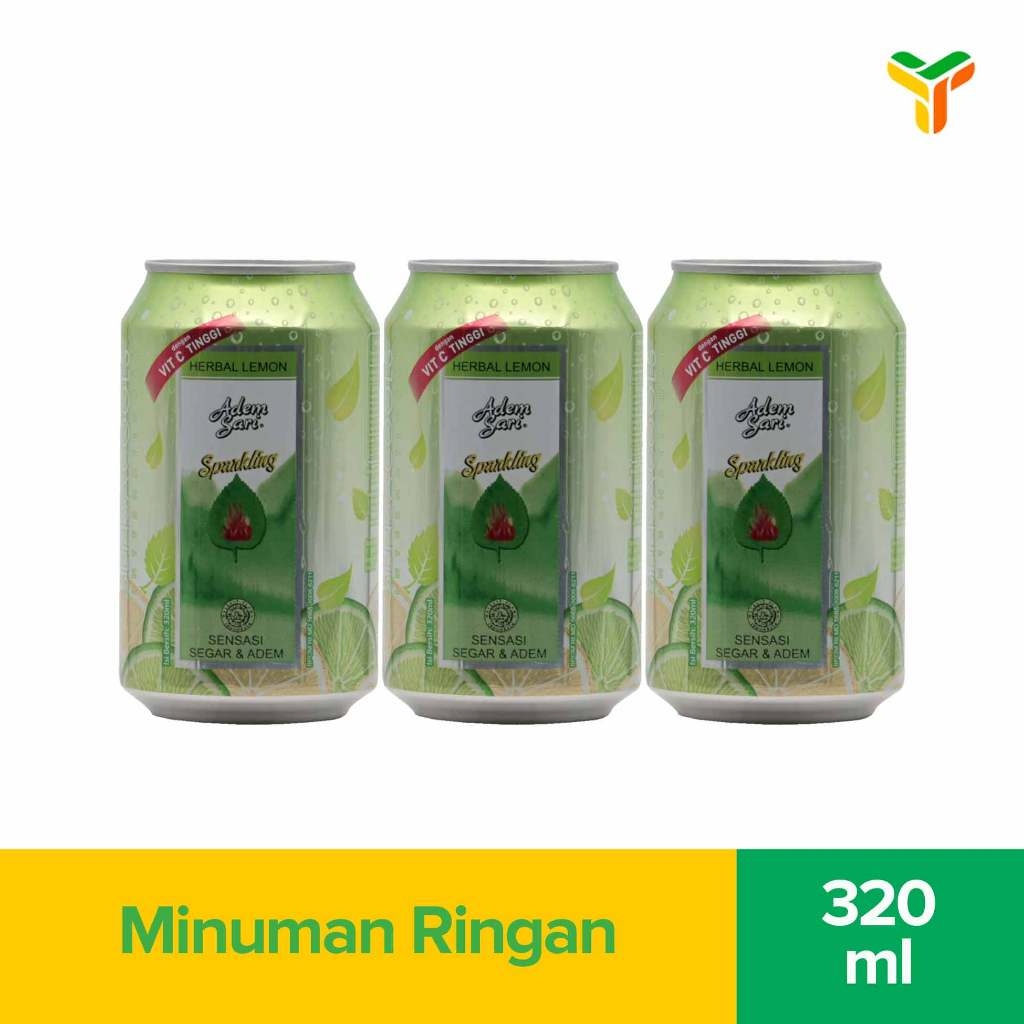 

3Pcs Adem Sari Chingku Sparkling Lemon Can 320Ml